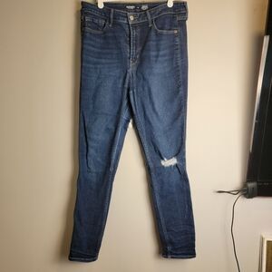 Old Navy Women's Dark Blue Skinny Jeans